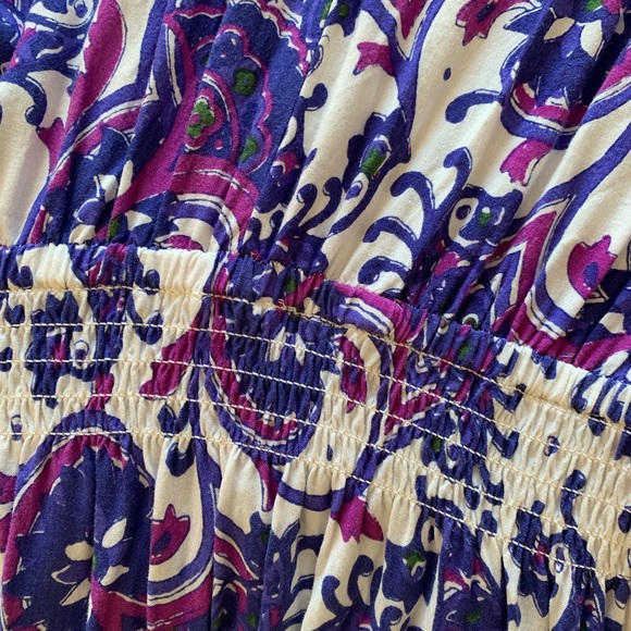 Michael Michael Kors Purple Paisley Kimono Maxi - Picture 8 of 8